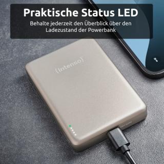 INTENSO Magnetic Wireless Power Bank MW10000 champagner