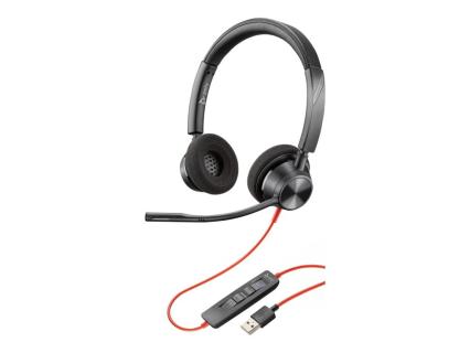 HP Poly Blackwire 3320 Microsoft Teams Certified USB-A Headset