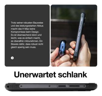 BEA-FON AGM MOBILE H Max LTE 4GB 128GB Outdoor schwarz