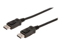 ASSMANN Anschlusskabel Displayport 1m AWG28 2xgeschirmt schwarz