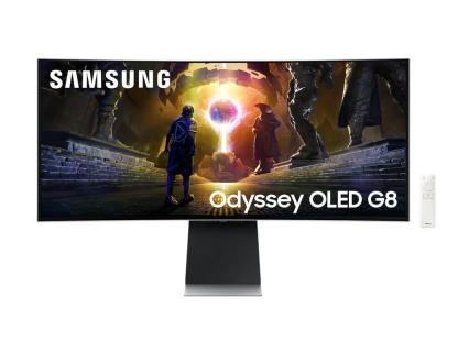 SAMSUNG Odyssey G85SD S34DG850SU Curved Monitor 86,0 cm (34,0 Zoll) silber