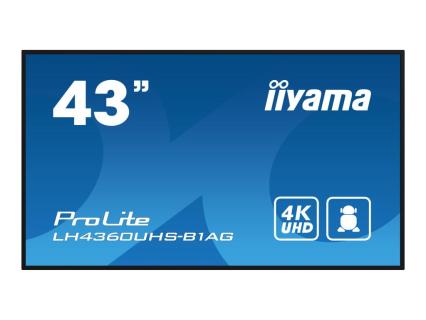 IIYAMA ProLite LH4360UHS-B1AG Signage Display 108cm (42,5")