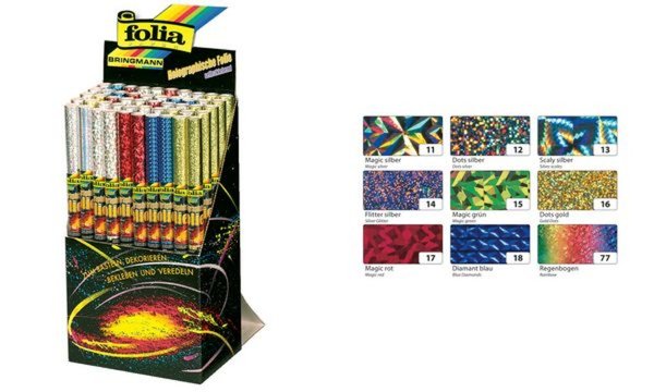 folia Holografie-Klebefolie, (B)400 x (L)1 m, Display (57905333)