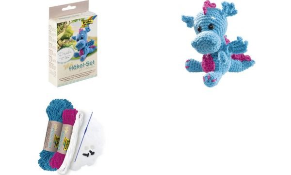 folia Mini-Häkelset Drache (57906 012)