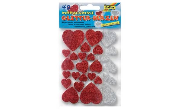 Image folia_Moosgummi_Glitter-Sticker_He_rzen_rot_img2_4392028.jpg Image