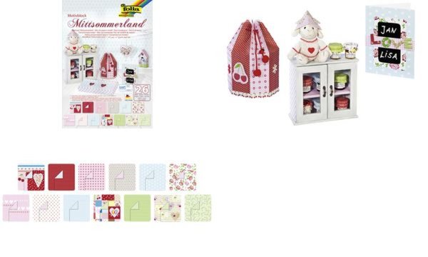 folia Motivblock Mittsommerland, 240 x 340 mm, 26 Blatt (57906191)