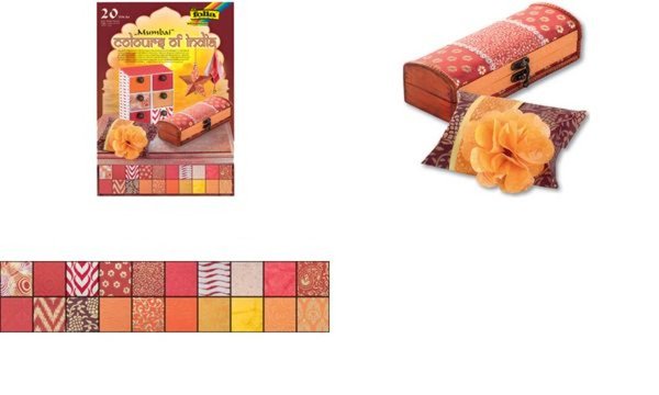 folia Naturpapierblock MUMBAI, DI N A4, 20 Blatt (57905030)
