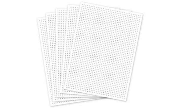 folia Stickkarton, 175 x 245 mm, we iß unbedruckt (57905996)