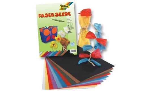 folia Strohseide, 230 x 320 mm, 25 g/qm, farbig sortiert (57905132)