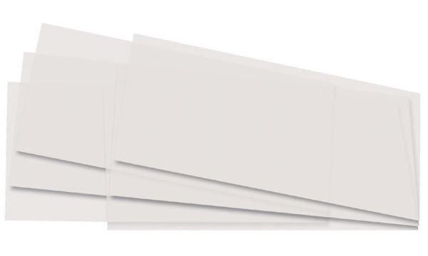 folia Transparentpapierzuschnitte, 155 x 370 mm, weiß (57905149)