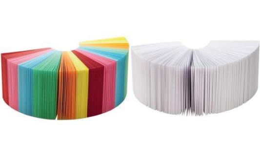 folia Zettelklotz / Notizklotz, 90 x 90 x 85 mm, weiß (57905807)