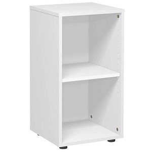 geramöbel Bücherregal weiß 40,0 x 40,0 x 75,2 cm