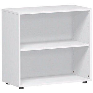 geramöbel Bücherregal weiß 80,0 x 40,0 x 75,2 cm