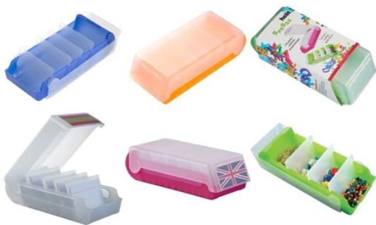 helit Lernkartei the beebox, A7, himbeer-transluzent (5690668)