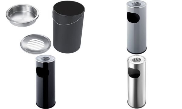 helit Standascher the shark, Stah lblech, schwarz (5690677)