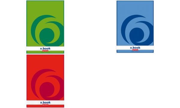 herlitz Briefblock x.book, A4, unge locht, 50 Blatt, liniert (5140163)