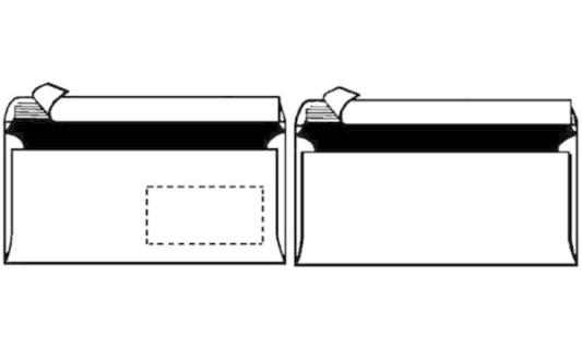 herlitz Briefumschlag, DIN C6, ohne Fenster, weiß (10419299)