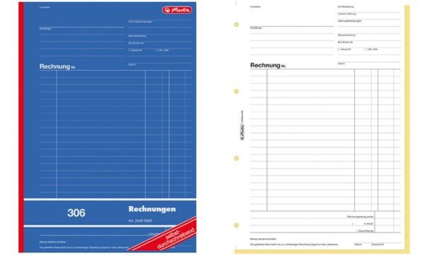 Image herlitz_Formularbuch_Rechnung_303__DIN_A6_img1_4377834.jpg Image