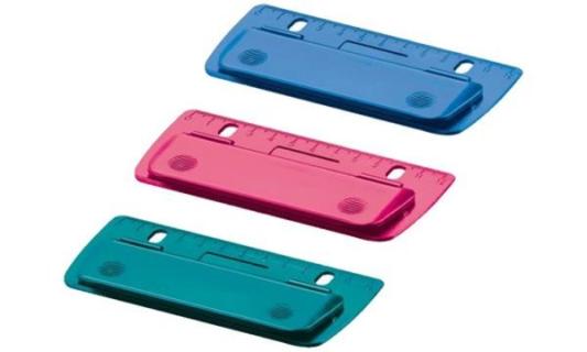 herlitz Taschenlocher Color-Blockin g, Stanzleistung: 2 Blatt (50015832