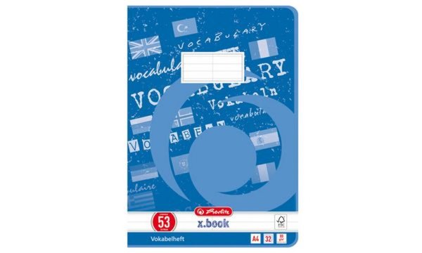 Image herlitz_Vokabelheft_xbook_DIN_A4_2-spaltig_img1_4404347.jpg Image