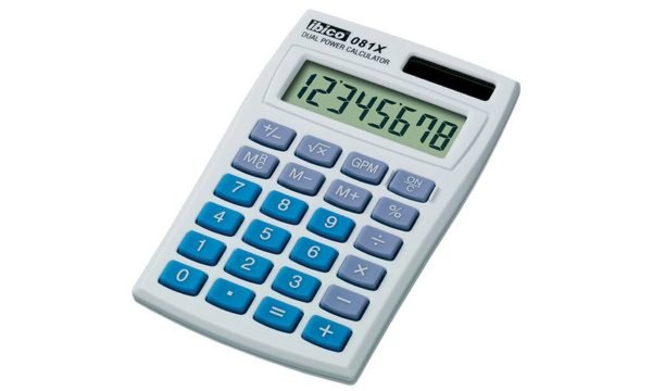 Image ibico_Taschenrechner_081X_8-stelli_ges_LCD-Display_img5_4394228.jpg Image