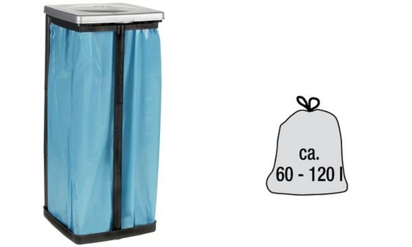 keeeper Müllsackständer, Material: PP, silber/anthrazit (6440072)