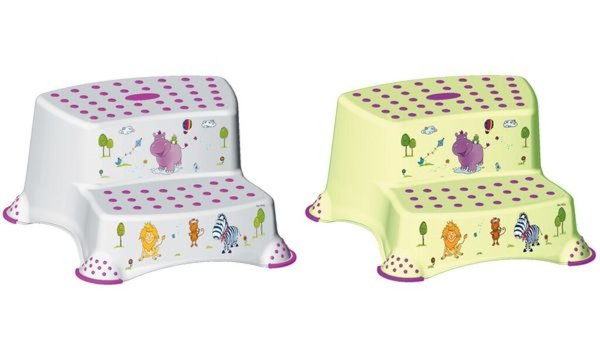 keeeper kids Tritthocker igor hipp o, zweistufig, weiß (6440335)