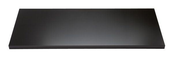 lackierter Fachboden für Flügeltüren- schränke UNIVERSAL, schwarz