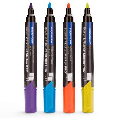 magnetoplan Board- und Flipchartmarker PRO+, sortiert