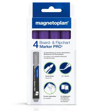 magnetoplan Board- und Flipchartmarker Pro+ (lila)
