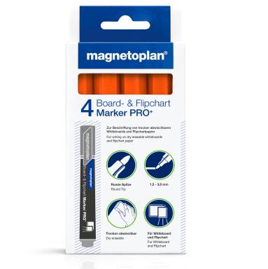 magnetoplan Board- und Flipchartmarker Pro+ (orange)
