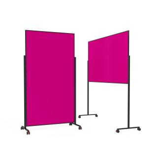 magnetoplan Design-Moderationstafel VarioPin, pink