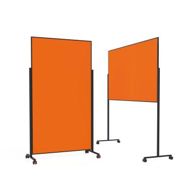 magnetoplan Design-Moderationstafel VarioPin, orange