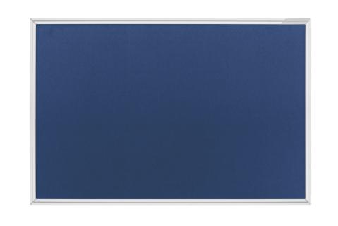 magnetoplan Pinnwand 120,0 x 90,0 cm Textil blau