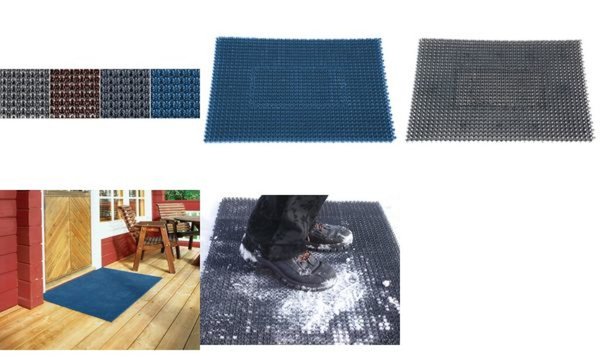 miltex Schmutzfangmatte EAZYCARE TU RF, 570 x 860 mm, blau (68570060)