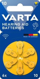 VARTA Hörgeräte Knopfzelle "Hearing Aid Batteries" 13