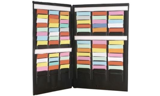 nobo Mini-Planer-Kit, (B)240 x (H)3 10 mm, aus PVC, schwarz (5533812)