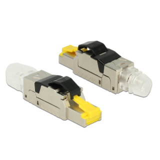 DELOCK RJ45 Stecker feldkonfektionierbar Cat.8 Metall