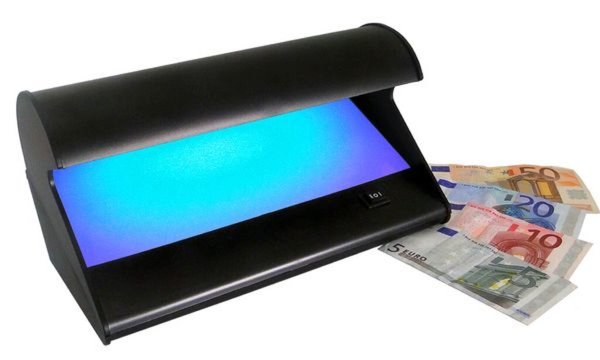 pavo Geldschein-Prüfgerät Money ch eck UV, schwarz (7300117)