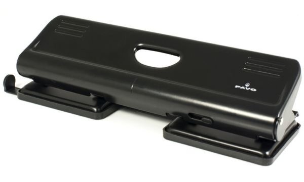 pavo Vierfachlocher, Stanzleistung: 22 Blatt, schwarz (7300112)