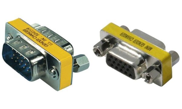 shiverpeaks BASIC-S Mini-Gender Cha nger 15 Pol VGA Stecker (22225117)