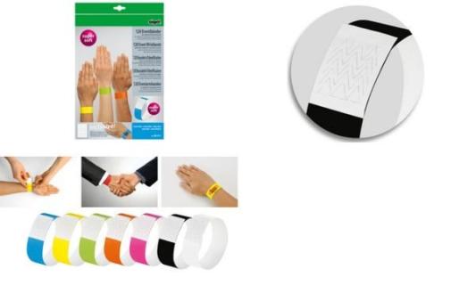 sigel Eventbänder Super Soft, rei ßfest, neon pink (8203110)