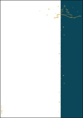 sigel Weihnachts-Motiv-Papier "Christmas tree", A4