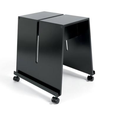 sigel mobiler Aufsteller Stand "meet up", mit Rollen