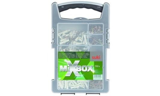 suki. Mixbox Schrauben für Außen, 470 teilig (11660486)