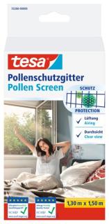 tesa Pollenschutzgitter, 1,30 x 1,50 m, anthrazit