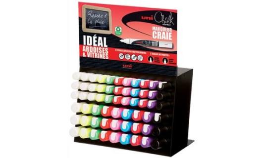 uni-ball Kreidemarker Chalk, 63er D isplay (5654384)