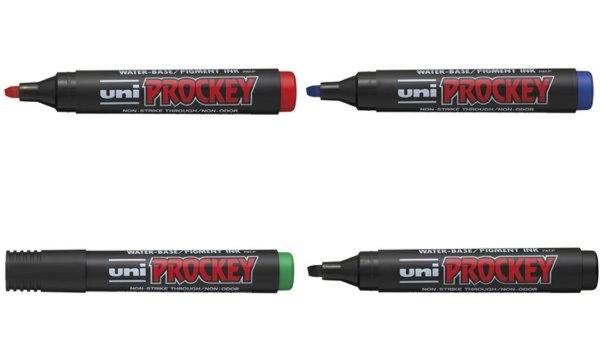 uni-ball Permanent-Marker PROCKEY ( PM-126), rot (5652649)