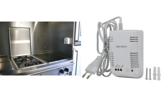 uniTEC Gasmelder, weiß, Alarmsignal : ca. 85 dB (11580184)