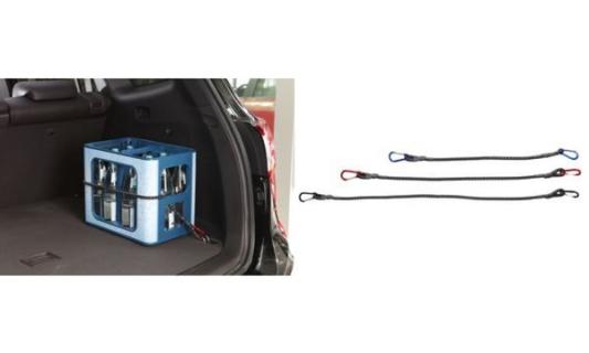 uniTEC Gepäckspanner mit Karabiner, Länge: 800 mm (11580029)